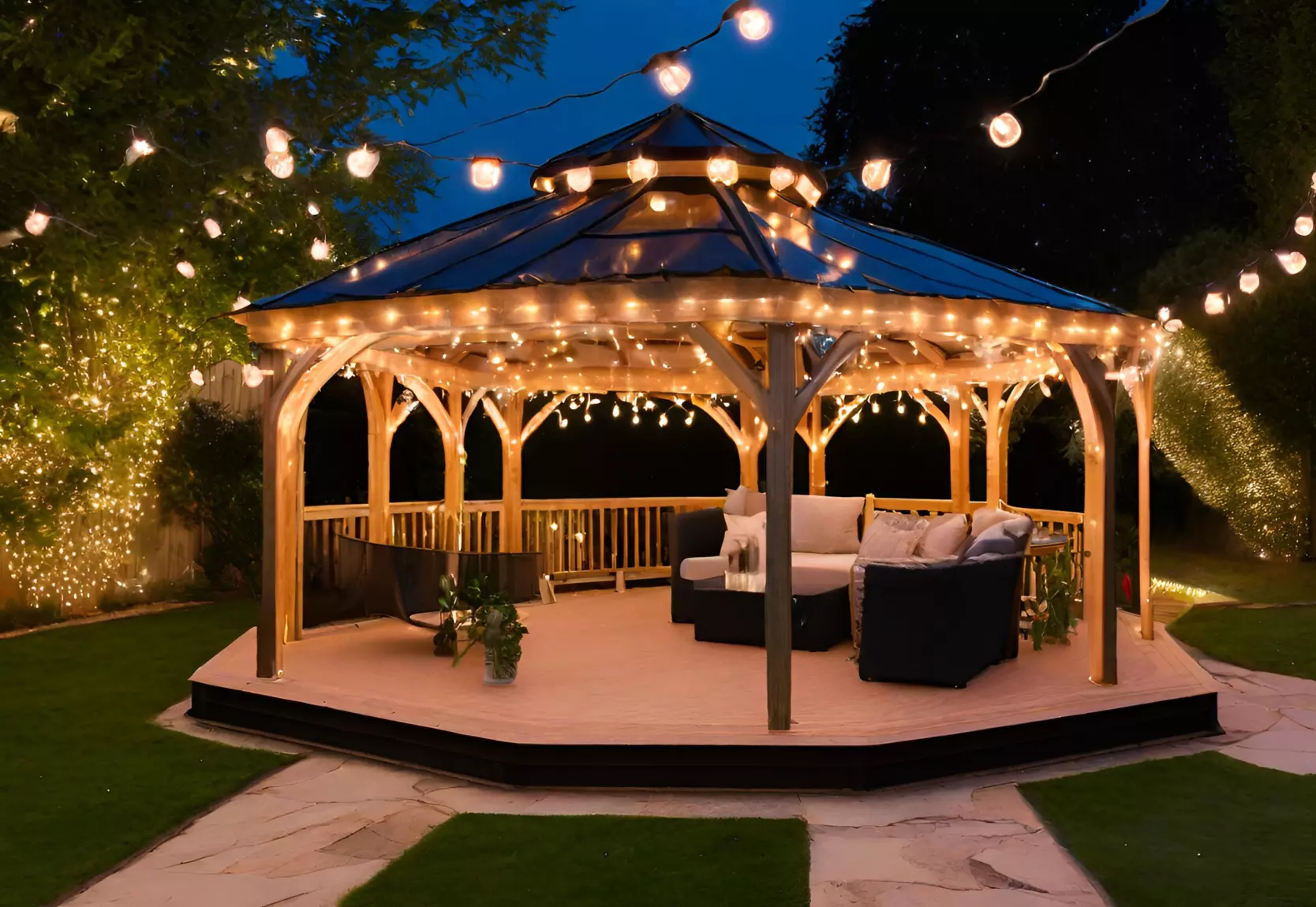 برقکاری محوطه باغ به صورت تخصصی توسط تیم مجرب نوان الکترونیک